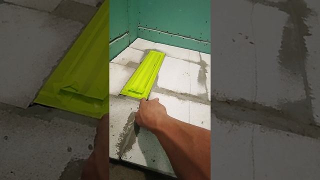 Заготовка подиума душевого поддона
