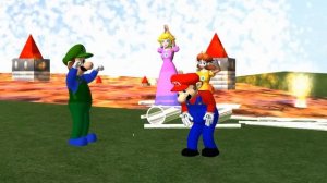 When MARIO plays ANGRY BIRDS 3D animated game mashup FunVideoTV - Style ;-))