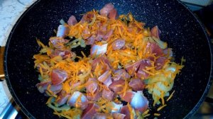 Вкуснейшие куриные желудки с капустой | Простые рецепты на каждый день