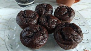 Шоколадно-банановые кексы