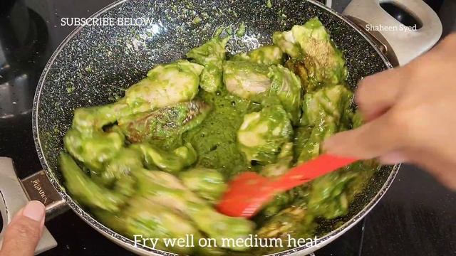 chicken green masala | hara murgh ki recipe in hindi | green chicken смотреть онлайн