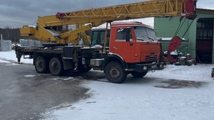Автокран КамАЗ 25 т
В таком состоянии найдёте живой кран родной краски