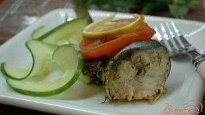 Скумбрия запеченая в фольге