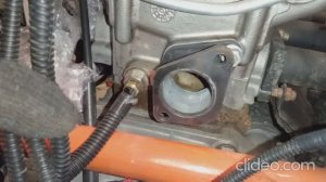 Переходник для термостата и новая трасса охлаждения