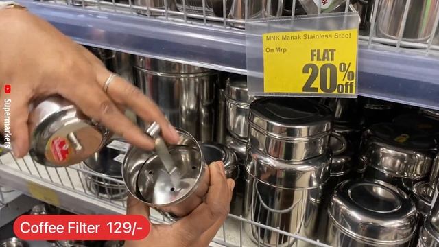SPAR Latest Offer On Stainless Steel and Aluminium Kitchenware, Like DMART Unique Amazing Collectio