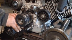 часть 9 . установка натяжных роликов на минитракторе 03-01-2025