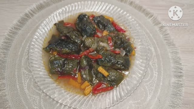 Голубцы из свекольных листьев. смотреть онлайн