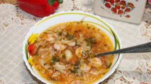 Щи из свежей капусты с сосисками