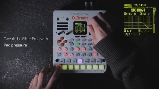 Sonicware CyDrums: Expressive Drum Synth Demo Jam