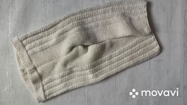 Вязаный костюмчик « Колоски». Штанишки