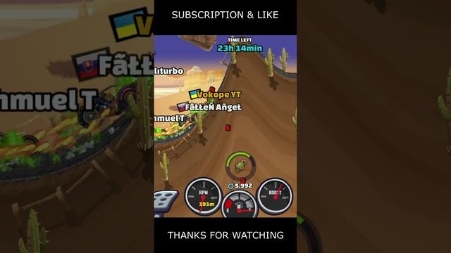 🎧 NEW Community Showcase 🎧 (Track For Rotator) - Hill Climb Racing 2 #shorts #hcr2