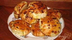 Булочки с молодой капустой