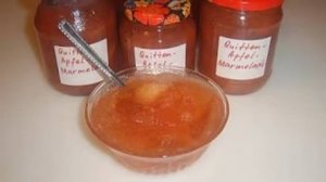 Варенье из айвы и яблок