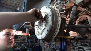 63 ваз 2107  полетели  крестовины