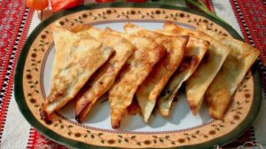 Пирожки с картофелем и грибами (из лаваша)