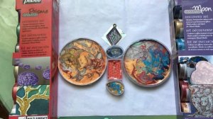 Краски Pebeo Fantazy Moon и Prisme/ Анонс на видео о работе с красками Pebeo/