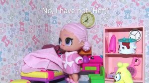 Изучаем английский язык с куклами ЛОЛ. Мультфильм "Необычная малышка"