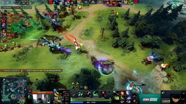 (Dota2) Xerxia VS Bleed Esports - Game 2 Highlights (DPC SEA 2023 Tour 3: Division I)