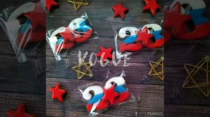 Имбирные пряники на 23 февраля.