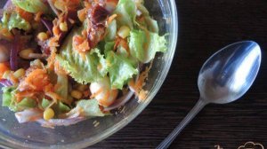 Итальянский салат с вялеными помидорами