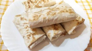 Лаваш с грибной начинкой