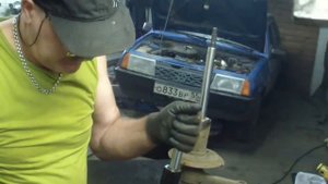ВАЗ 21093 замена картриджей передних стоек