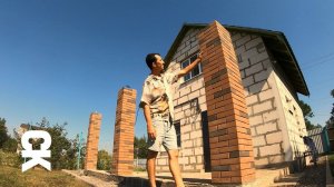 Быстровозводимые колонны из кирпича ЛЕГО! Идеальный вариант для самостройщика