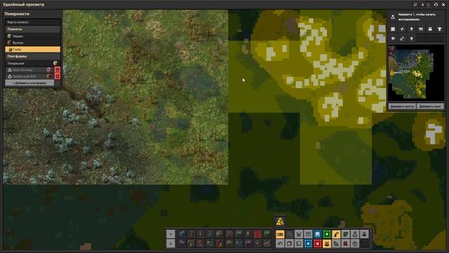 Factorio Space Age Приземление на планету Глеба