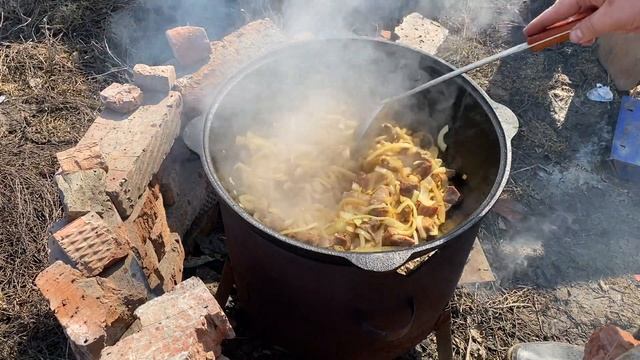УЗБЕКСКИЙ ПЛОВ В КАЗАНЕ смотреть онлайн