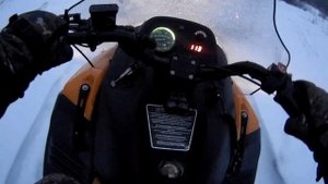 1# покатушка на снегоходах Тикси250+Динго125