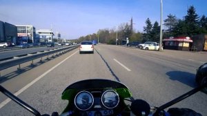 Kawasaki ZRX1100, осмотр Тест-драйв