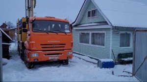 Бурение скважины на воду в поселке