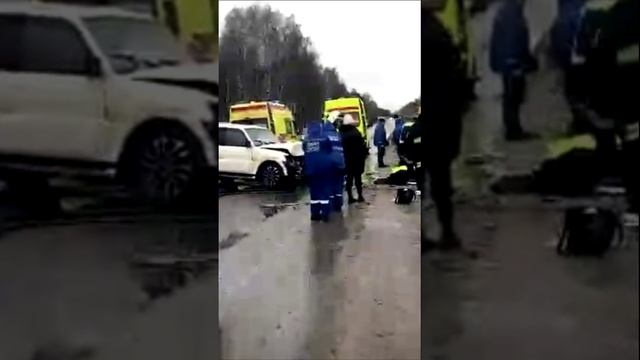 Авария на 243 км трассы р 132 в Суздальском районе Владимирской области