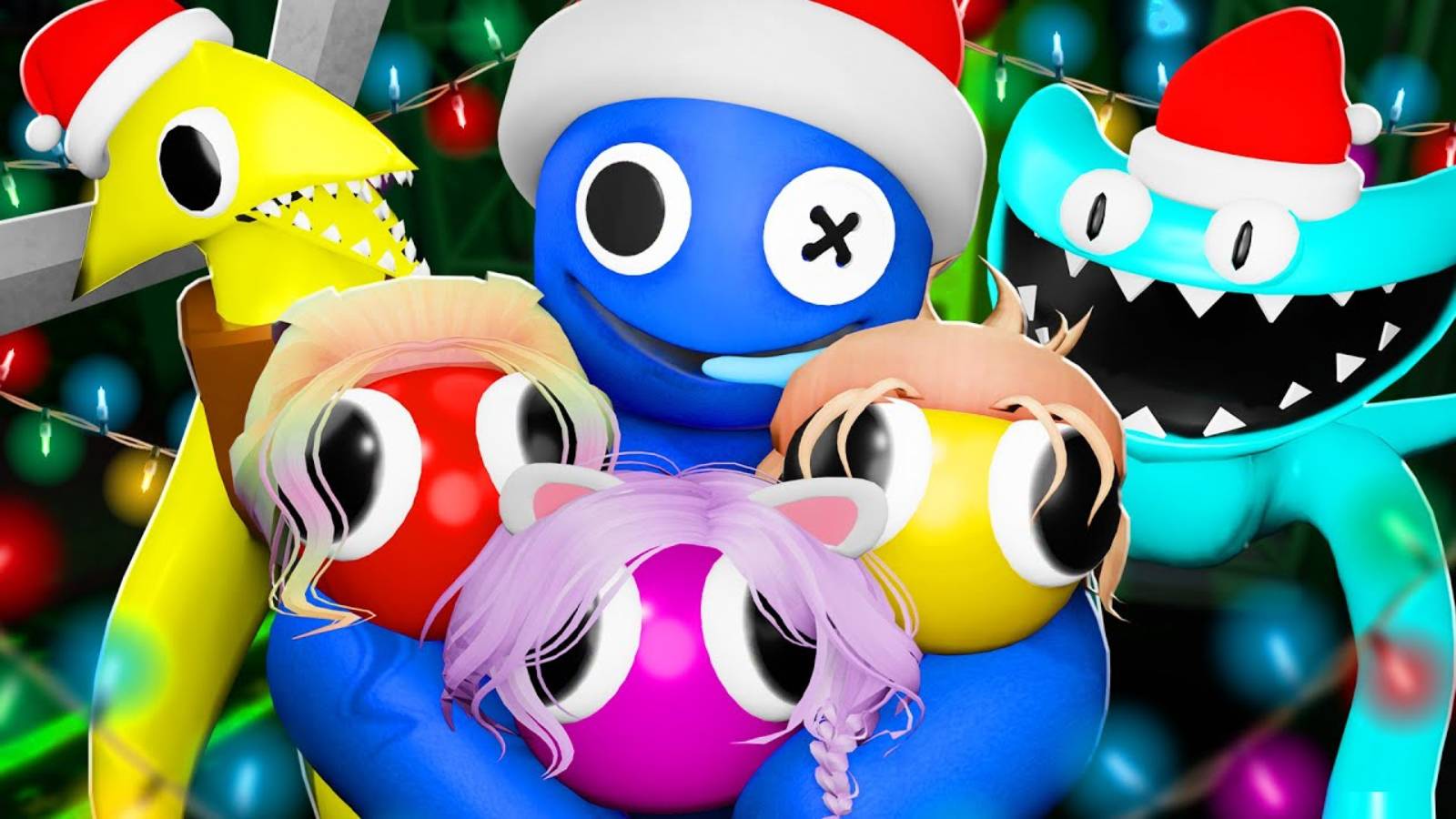 СТАЛИ НАСТОЯЩИМИ ЛУКИСАМИ НА НОВЫЙ ГОД! Roblox смотреть онлайн