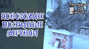 Новогоднее посещение деревни #деревня #отдых