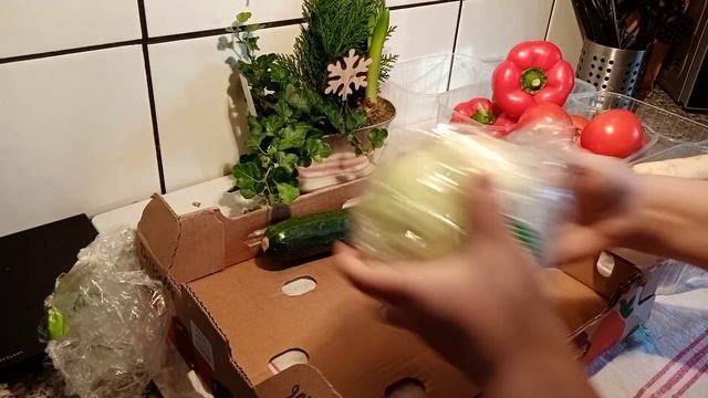Очередная скидочная овощная коробка...