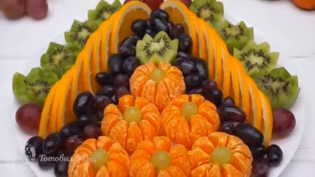 5 Фруктовых Тарелок на День рождения! Красивая Фруктовая Нарезка