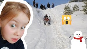 КОРОТКИЙ ВЛОГ КАТАЕМСЯ НА ОЧЕНЬ БЫСТРОЙ ГОРКЕ!!!(АНЯ АНАНАСИК )