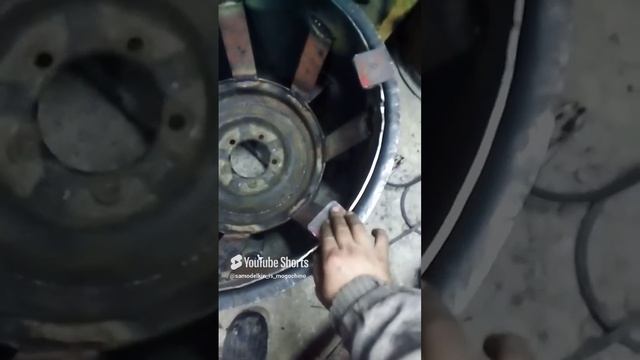 диски из газового балона на вездеход