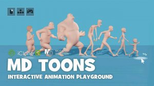 MD Toons: Увлекательные и интерактивные мультяшные анимации с IClone Motion Director