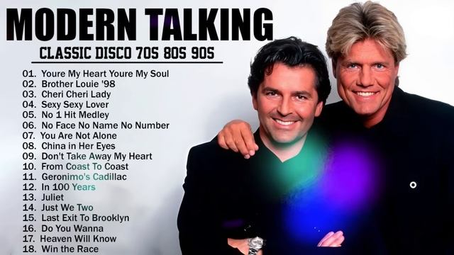 Best Of Modern Talking Playlist 2025 - Modern Talking Greatest Hits Full Album 2025