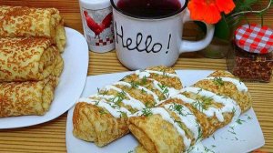 Блины с картошкой