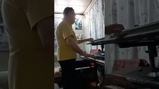 Камбио Долор на 2 синтезаторах.