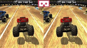 Monster Truck D 3D VR video 2 3D SBS VR Box google cardboard