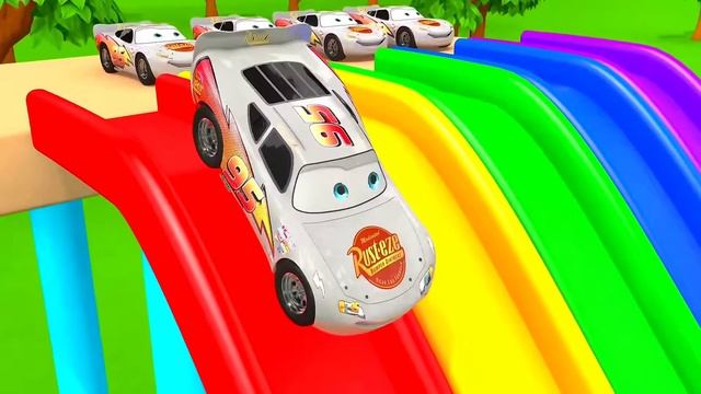 Harvesting Fruits and Vegetables with Little BUS Learn Colors for Kids Children tractor baby games смотреть онлайн