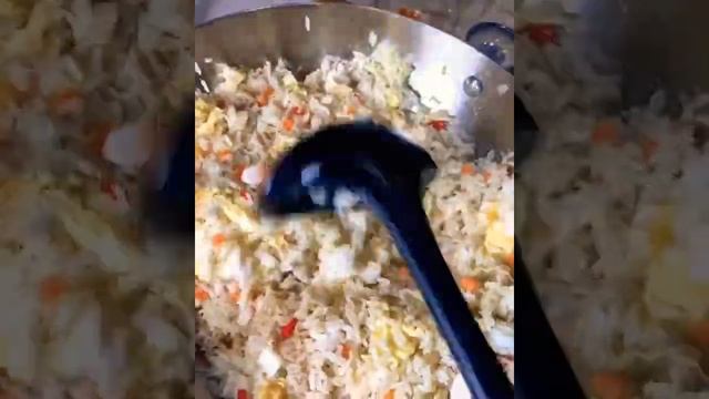 How to cook Asian Fried rice, simple and delicious #friedrice #asian #food