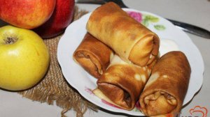 Блинчики с творогом и ванилью