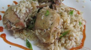 Куриные голени с рисом в мультиварке