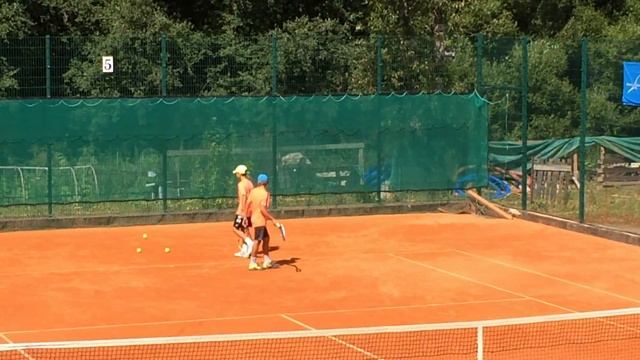 Filipe GREBENTSOV  ￼and Nikita ZAVHORODKO - semifinalists of "Pirogovskiy Summer Cup 2017"