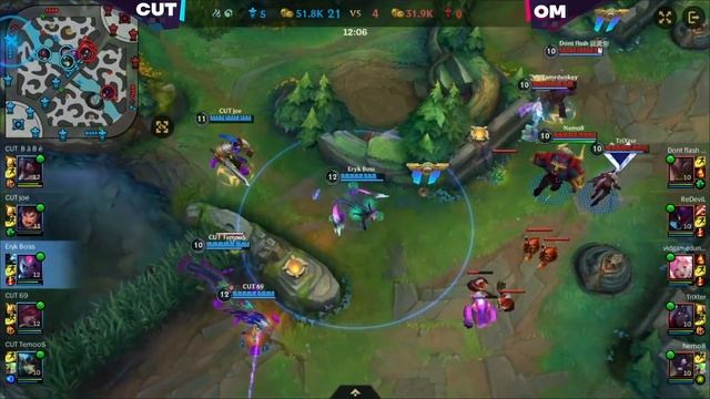 WR:OS Июньский финал День 3 - CUT Esports vs. OffMeta - Группа C